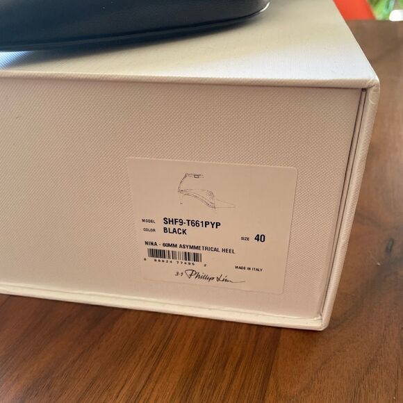 😍 NWT! 3.1 PHILIP LIM Nina Asymmetrical Vamp Pumps - Picture 6 of 15